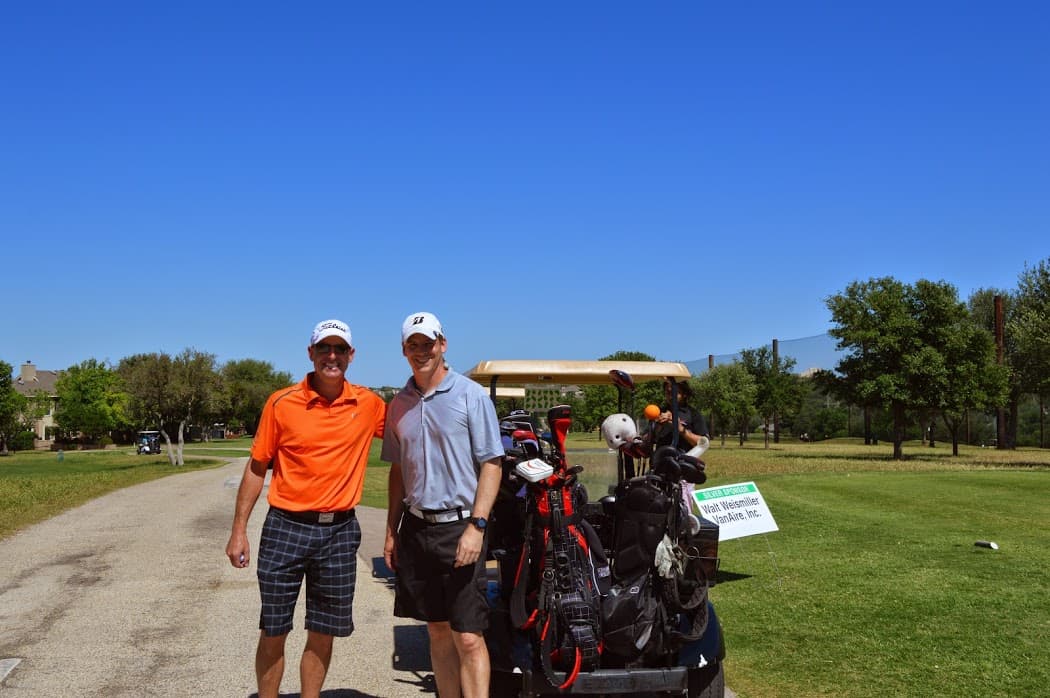 Golfers at a past Missy Project tournament