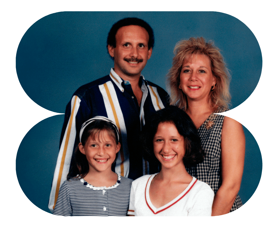Missy with her family
