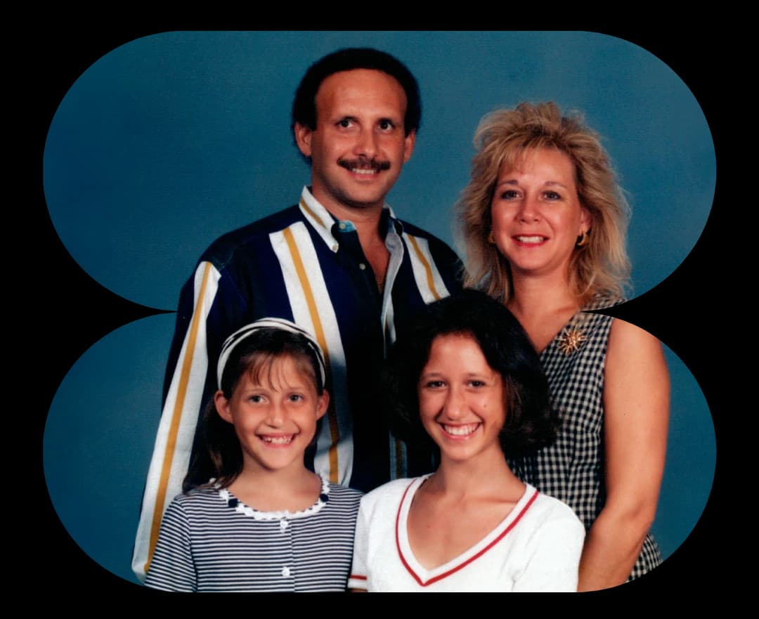Missy with her family